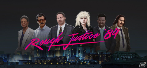 80年代を舞台にした探偵ストラテジー「Rough Justice: '84」のコンソール版が12月20日に配信！の画像1