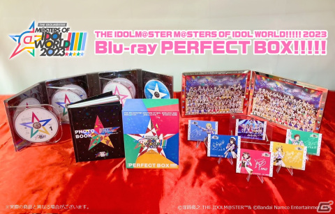 「アイドルマスター」初の5ブランド合同ライブ「THE IDOLM@STER M@STERS OF IDOL WORLD!!!!! 2023」を収録したBlu-ray BOXが発売！の画像1