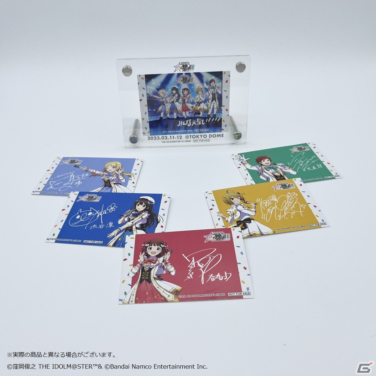 「アイドルマスター」初の5ブランド合同ライブ「THE IDOLM@STER M@STERS OF IDOL WORLD!!!!! 2023」を収録したBlu-ray BOXが発売！の画像