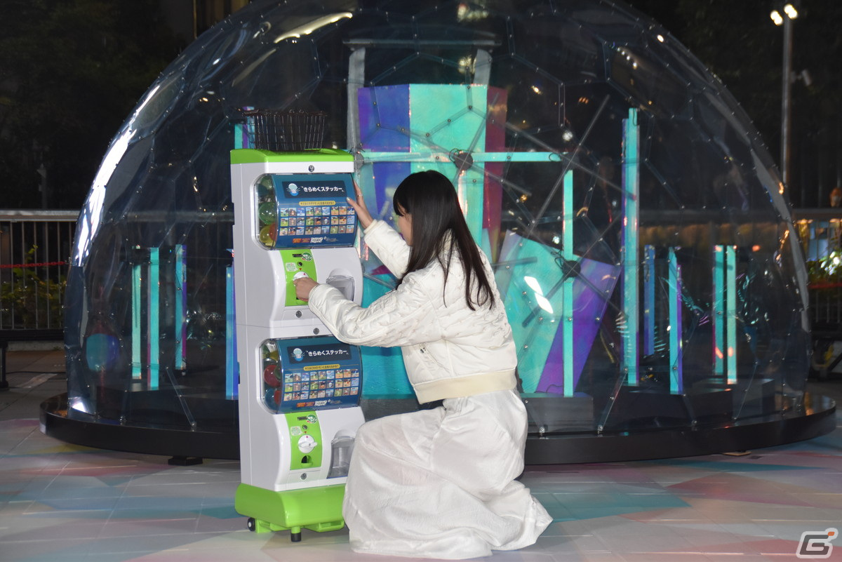 西野七瀬さんが初お披露目のテラパゴスにメロメロ！「ポケモンテラスタルイルミネーション」オープニングセレモニーをレポートの画像