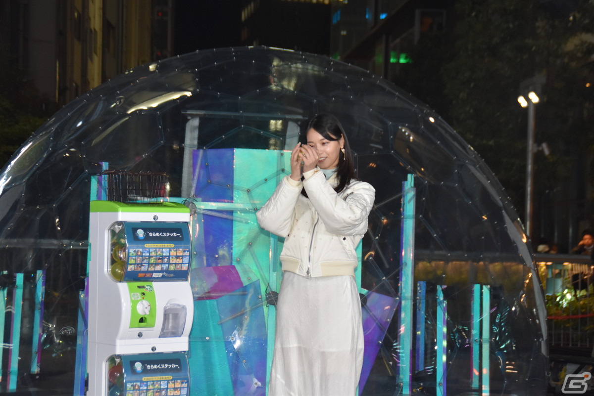 西野七瀬さんが初お披露目のテラパゴスにメロメロ！「ポケモンテラスタルイルミネーション」オープニングセレモニーをレポートの画像