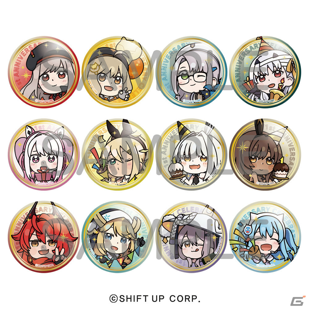 勝利の女神：NIKKE　エリア防衛戦第一弾　仙台限定　ラピ　3点セット 勝利の女神：NIKKE」「一周年記念エリア防衛戦POPUPイベント