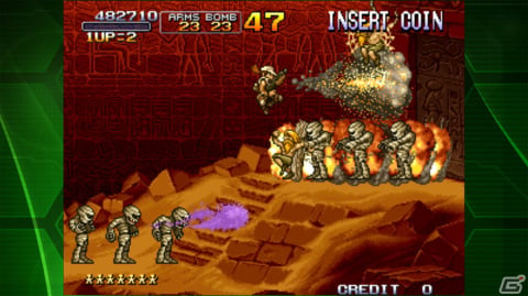 「メタルスラッグ2 アケアカNEOGEO」がiOS/Androidで配信！レーザーガンなどの新兵器が加わりバリエーションに富んだ戦いを楽しめるの画像3