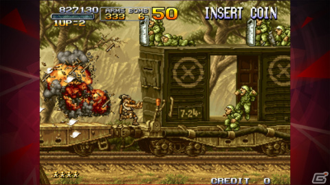 「メタルスラッグ2 アケアカNEOGEO」がiOS/Androidで配信！レーザーガンなどの新兵器が加わりバリエーションに富んだ戦いを楽しめるの画像4
