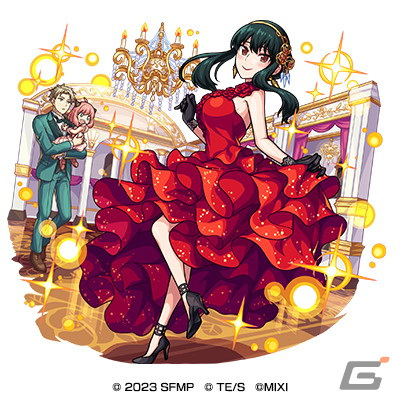 「モンスト」と「劇場版 SPY×FAMILY CODE: White」のコラボが12月15日より開催！パーティ衣装のロイド、アーニャ、ヨルたちがガチャに登場の画像4