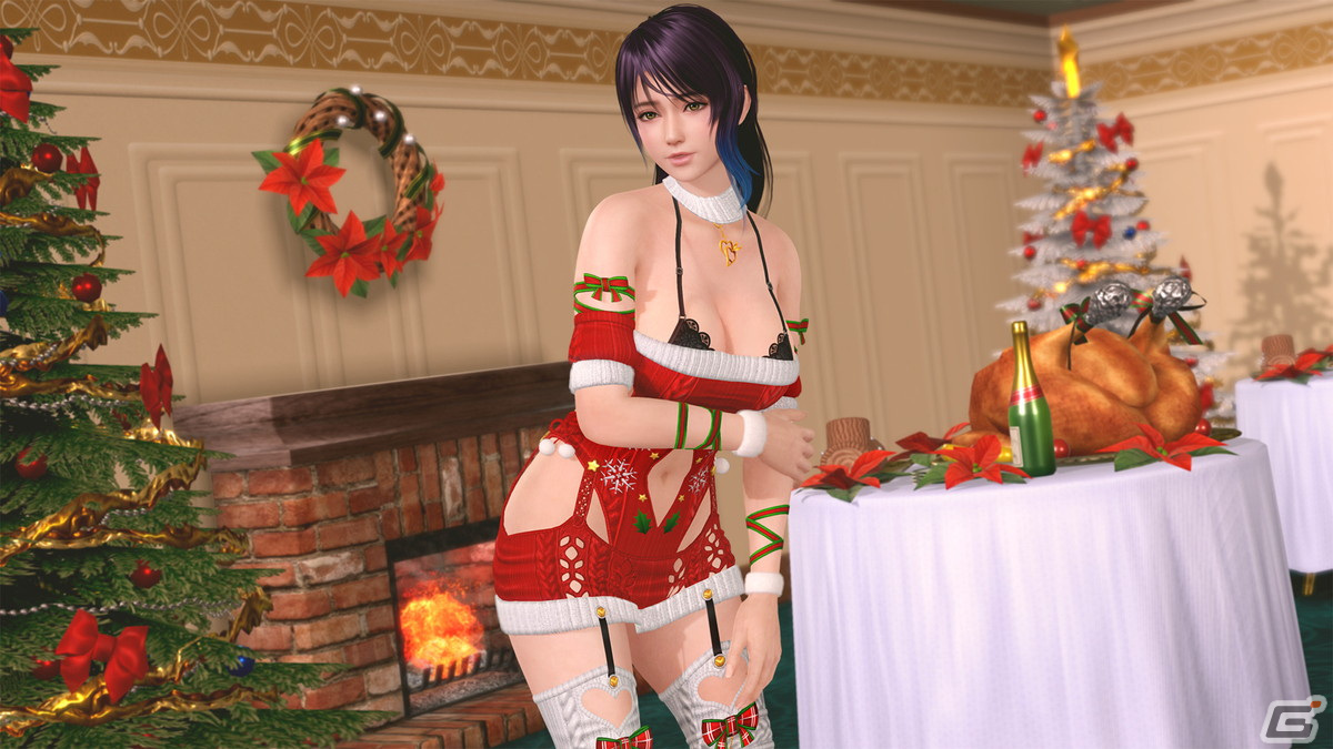 「DOAXVV」セクシーなXmasセーター風水着「スイートメリーナイト」が登場！トレンドコーデガチャを最大70連無料で楽しめるキャンペーンも開催の画像10