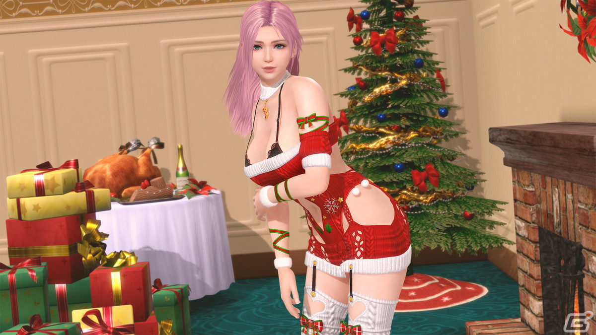 「DOAXVV」セクシーなXmasセーター風水着「スイートメリーナイト」が登場！トレンドコーデガチャを最大70連無料で楽しめるキャンペーンも開催の画像11