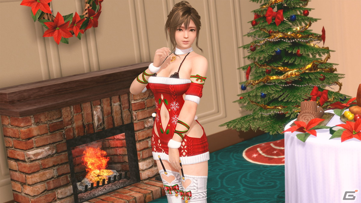 「DOAXVV」セクシーなXmasセーター風水着「スイートメリーナイト」が登場！トレンドコーデガチャを最大70連無料で楽しめるキャンペーンも開催の画像6