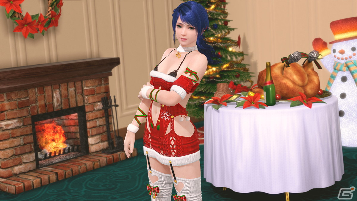 「DOAXVV」セクシーなXmasセーター風水着「スイートメリーナイト」が登場！トレンドコーデガチャを最大70連無料で楽しめるキャンペーンも開催の画像8