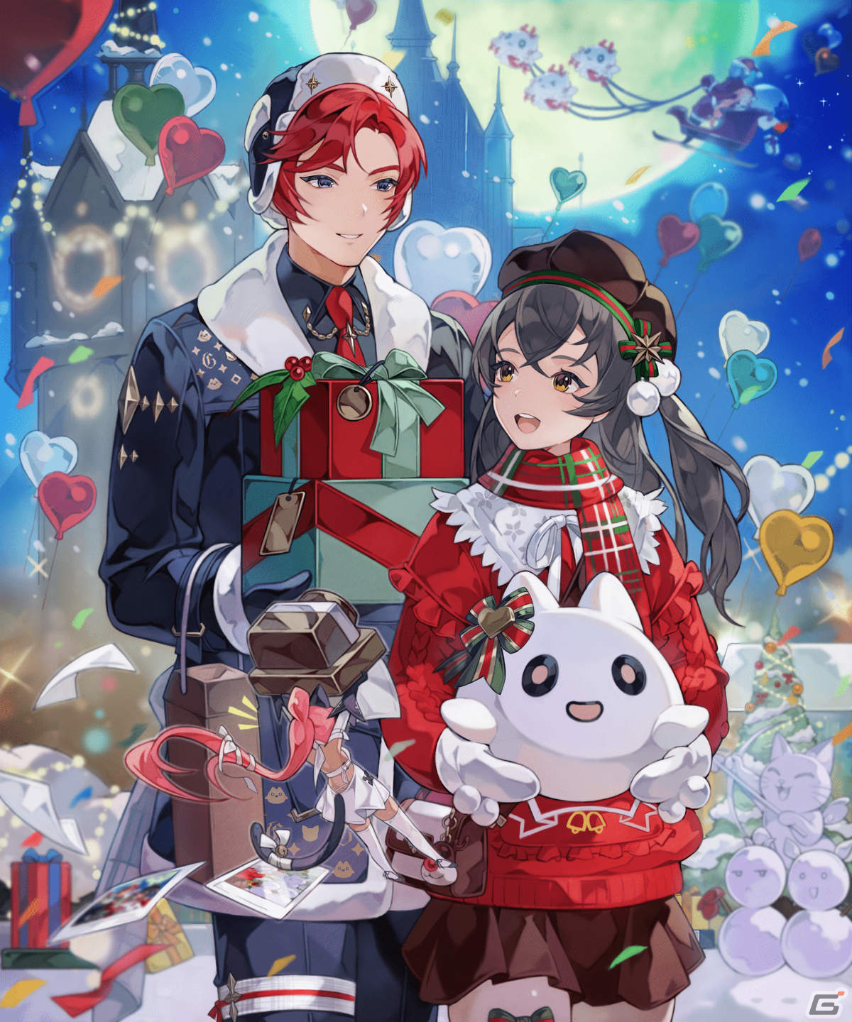「グランサガ」クリスマスイベントが実施！シーズナルストーリーイベント「聖夜の物語：恋の戦場」や新衣装「溌刺たる冬の誘い」が登場の画像