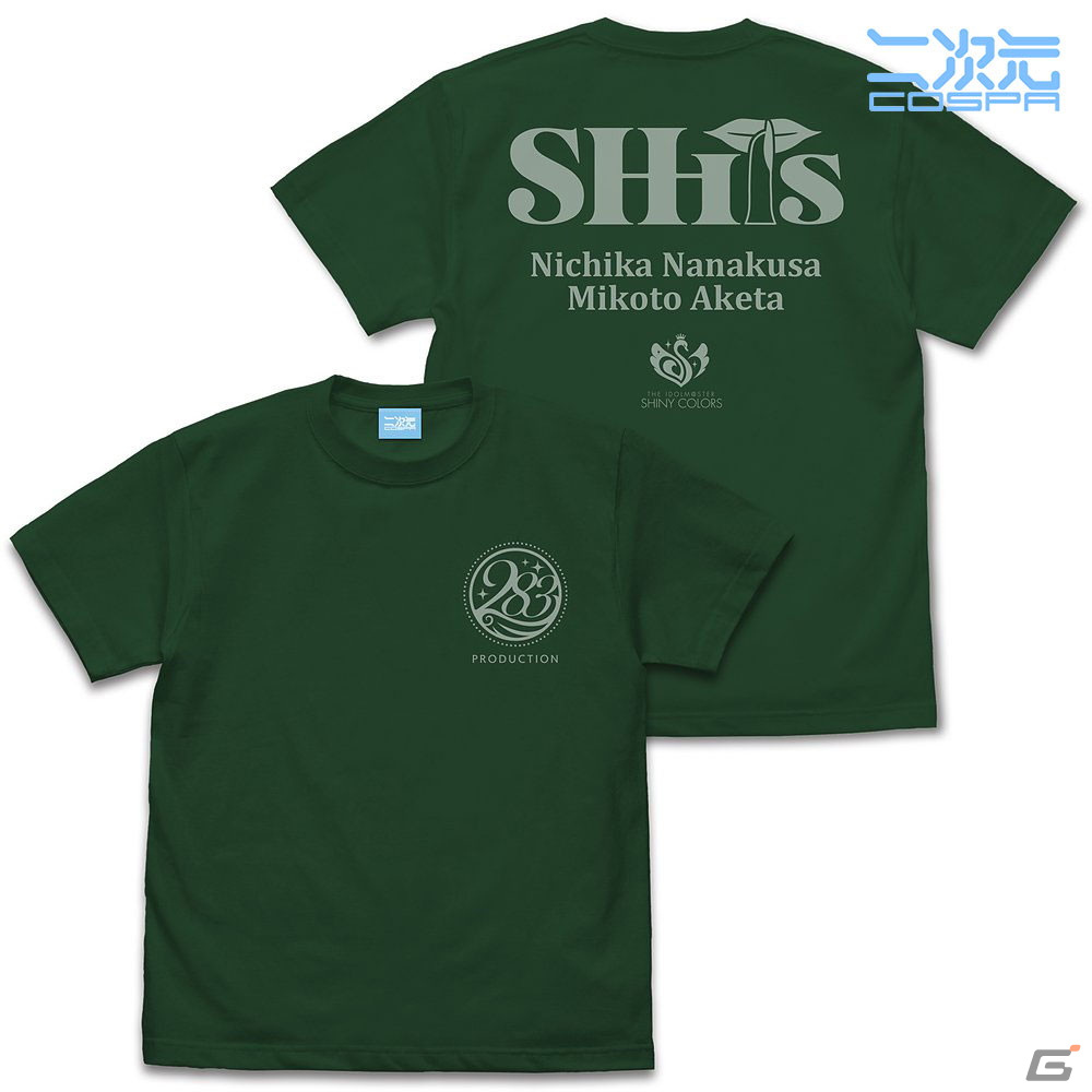シャニマス」6thLIVE TOUR大阪公演に向けたTシャツ5種の予約受付が実施