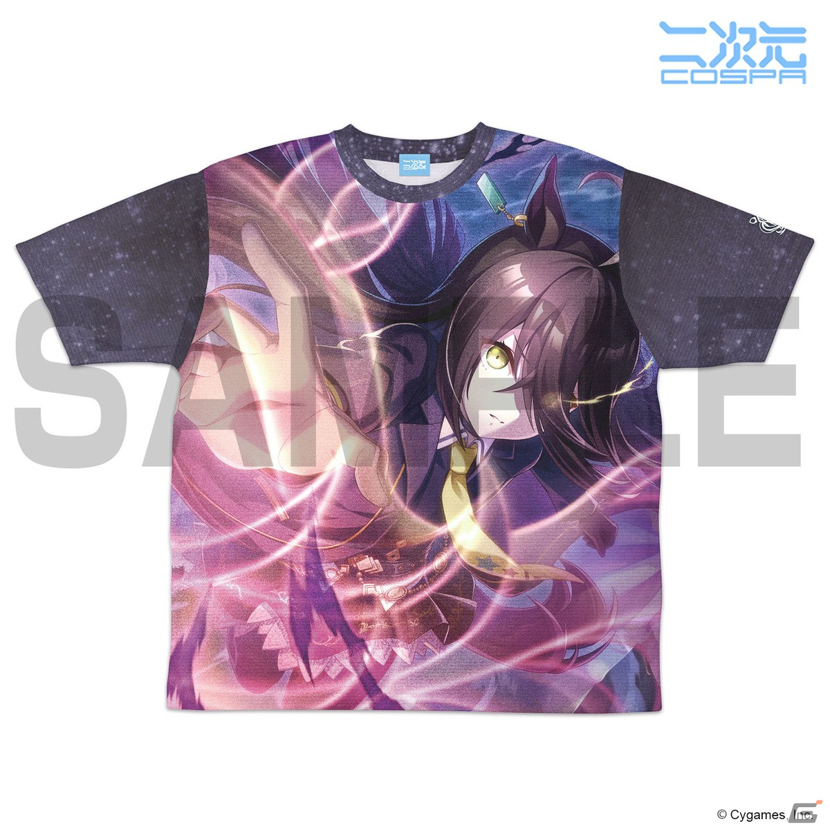 【最終値下げ】ウマ娘 公式BIGサイズTシャツ　マンハッタンカフェ ウマ娘 プリティーダービー」セイウンスカイ、マンハッタンカフェ