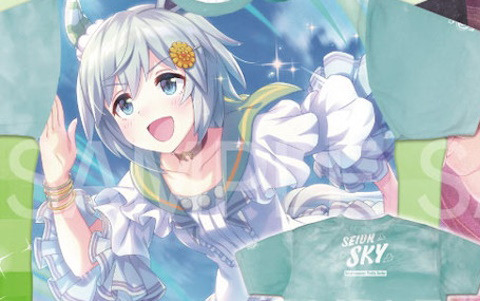 「ウマ娘 プリティーダービー」セイウンスカイ、マンハッタンカフェ、アグネスタキオンがデザインされた両面フルグラTシャツが登場！