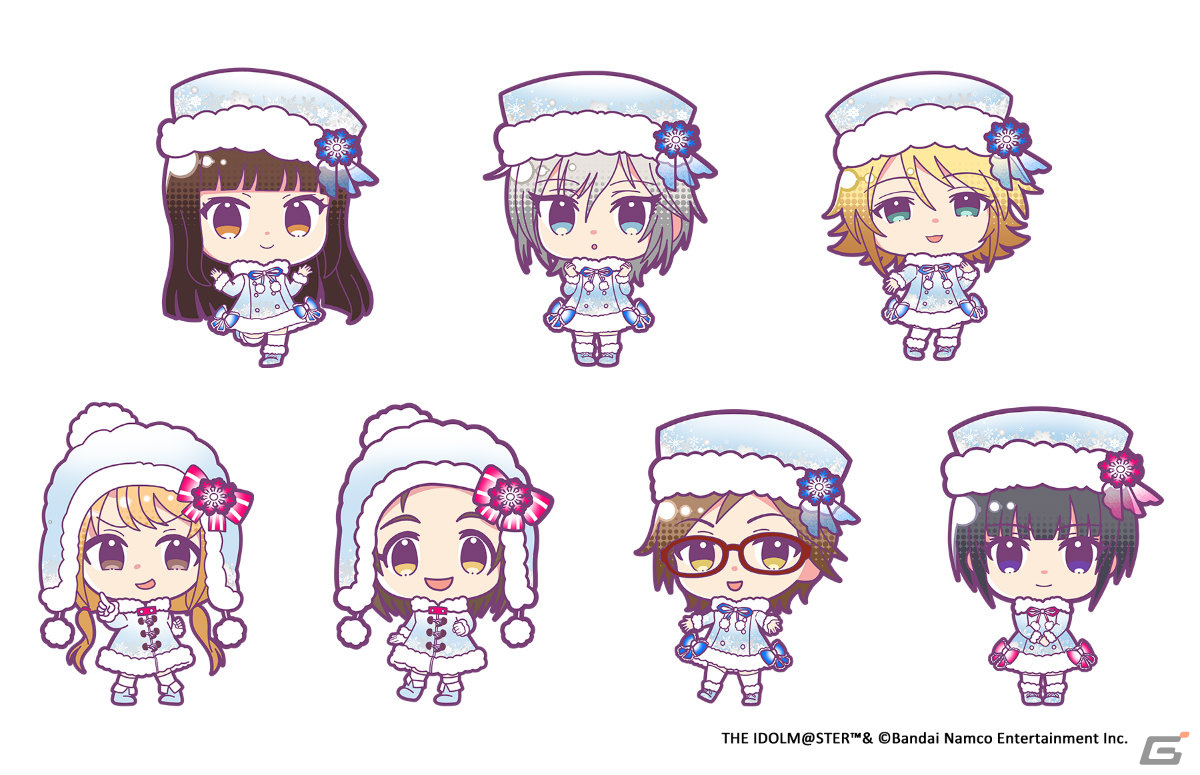 「デレマス」の雪像が2024 さっぽろ雪まつりに展示！北海道出身アイドル7人のグッズも登場する「ゆきます IN S@PPORO」を2月4日より実施の画像
