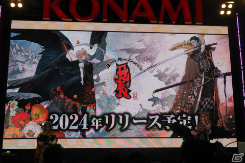「ORE'N」ゲーム情報に加えて出水ぽすか氏によるライブペインティングも！ジャンプフェスタ2024のスペシャルステージをレポートの画像20