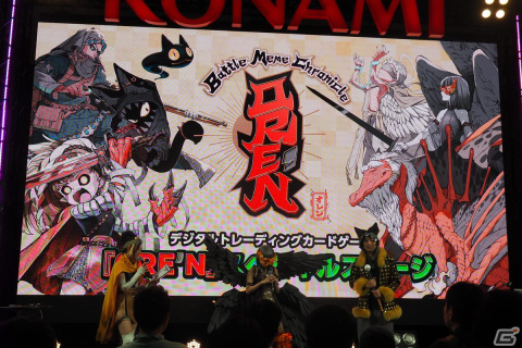 「ORE'N」ゲーム情報に加えて出水ぽすか氏によるライブペインティングも！ジャンプフェスタ2024のスペシャルステージをレポートの画像4