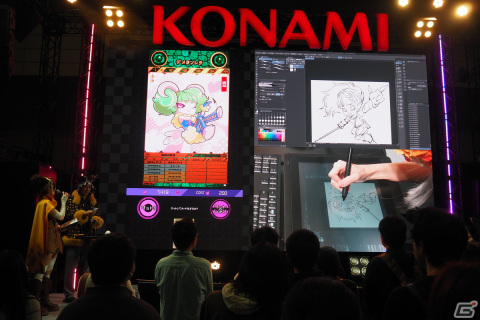 「ORE'N」ゲーム情報に加えて出水ぽすか氏によるライブペインティングも！ジャンプフェスタ2024のスペシャルステージをレポートの画像