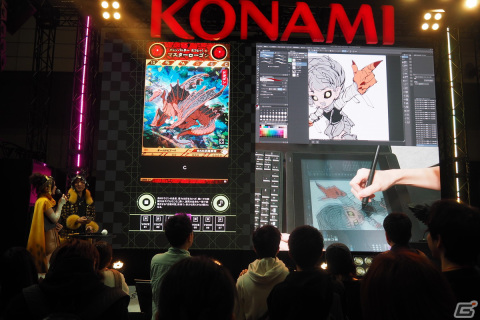 「ORE'N」ゲーム情報に加えて出水ぽすか氏によるライブペインティングも！ジャンプフェスタ2024のスペシャルステージをレポートの画像