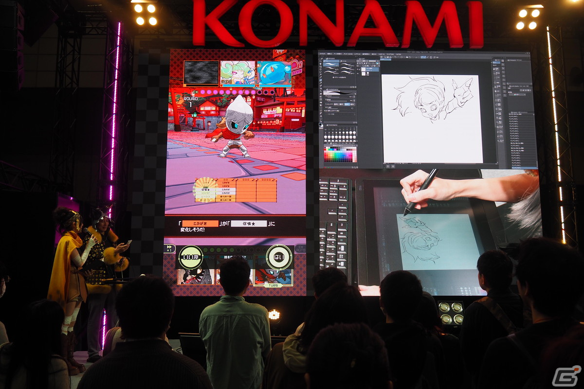 「ORE'N」ゲーム情報に加えて出水ぽすか氏によるライブペインティングも！ジャンプフェスタ2024のスペシャルステージをレポートの画像6