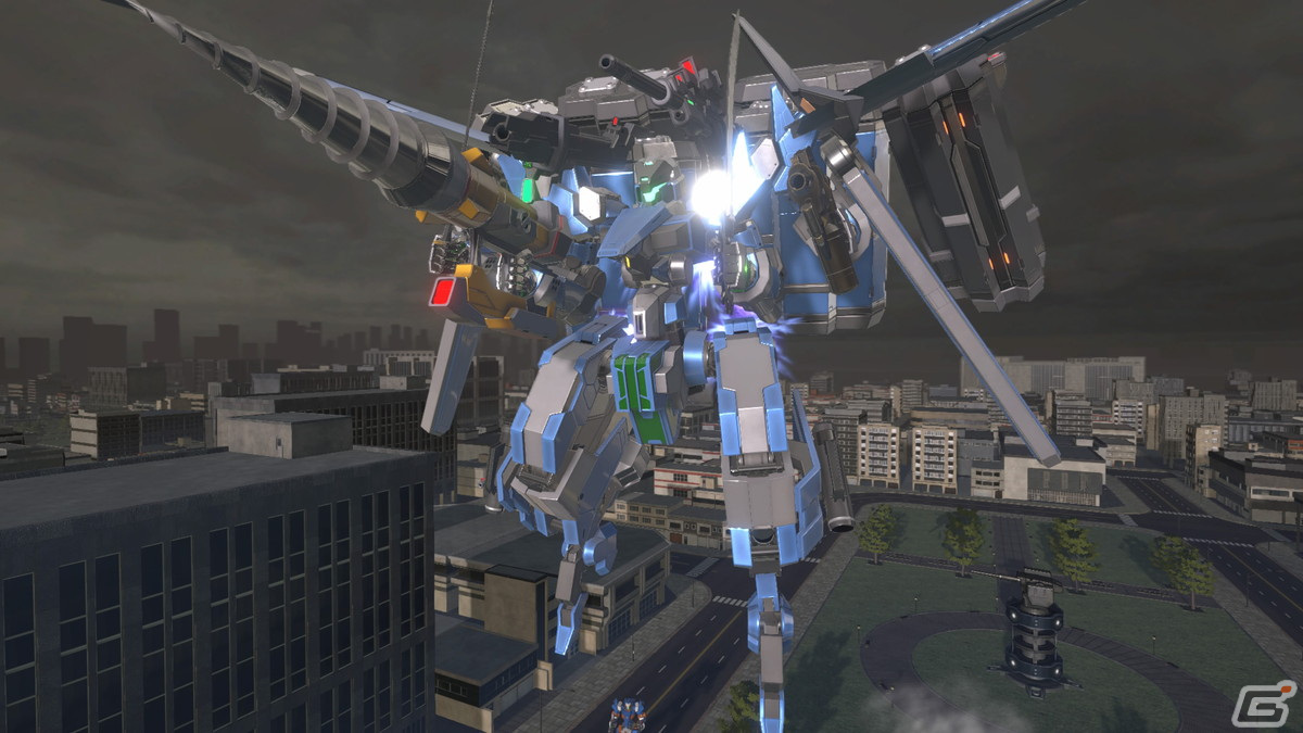 戦闘中でも、ゲームを一時に停止して自分が動かすロボットの写真がとれるカメラモードが存在しているのも嬉しい。