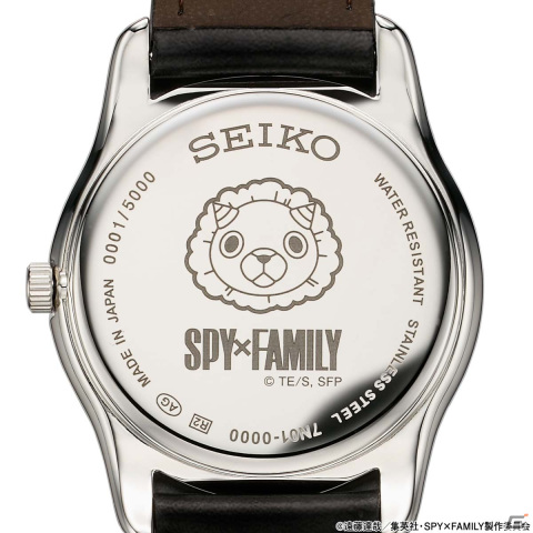 「SPY×FAMILY」とセイコーのコラボウオッチ第二弾が登場！オフの日を過ごすフォージャー家をコンセプトにした商品にの画像4