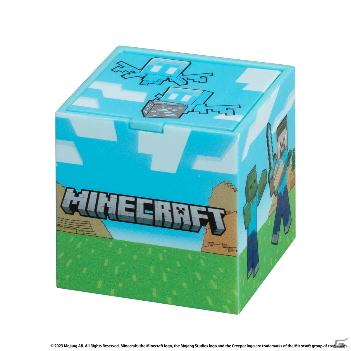 「Minecraft」の世界観を再現した「チェストコレクション」がガシャポンに登場！モブの顔やブロックが収納ボックスにもなるミニチェストにの画像4
