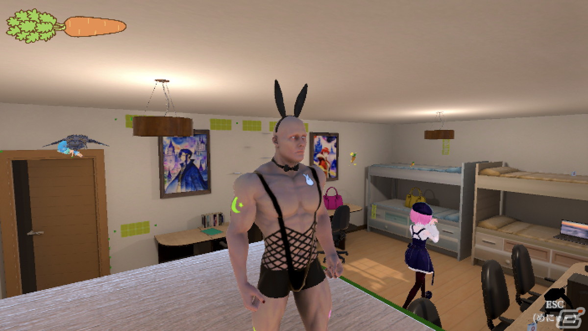 “小さな嫌われ者”となってにんじんを探す箱庭ステルスアクション探索ゲーム「妖精さんのにんじん」の体験版が配信開始！の画像