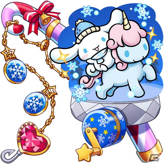 「釣り★スタ」で「サンリオキャラクターズ」とのコラボイベントが開催！ログインでハローミミィやタキシードサムの竿がもらえるの画像