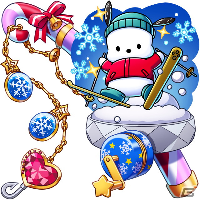 「釣り★スタ」で「サンリオキャラクターズ」とのコラボイベントが開催！ログインでハローミミィやタキシードサムの竿がもらえるの画像