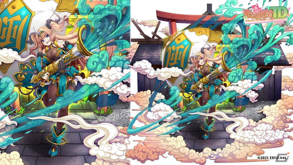「モンスター娘TD」で【風神娘】シナツが登場するイベント「禍廻りて狐は為す」が開催!妖怪モンスター娘【大鬼】ハガネが登場するガチャもの画像