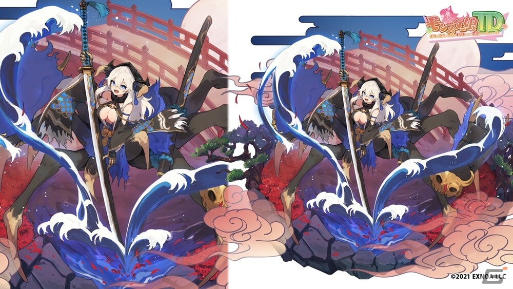 「モンスター娘TD」で【風神娘】シナツが登場するイベント「禍廻りて狐は為す」が開催!妖怪モンスター娘【大鬼】ハガネが登場するガチャもの画像
