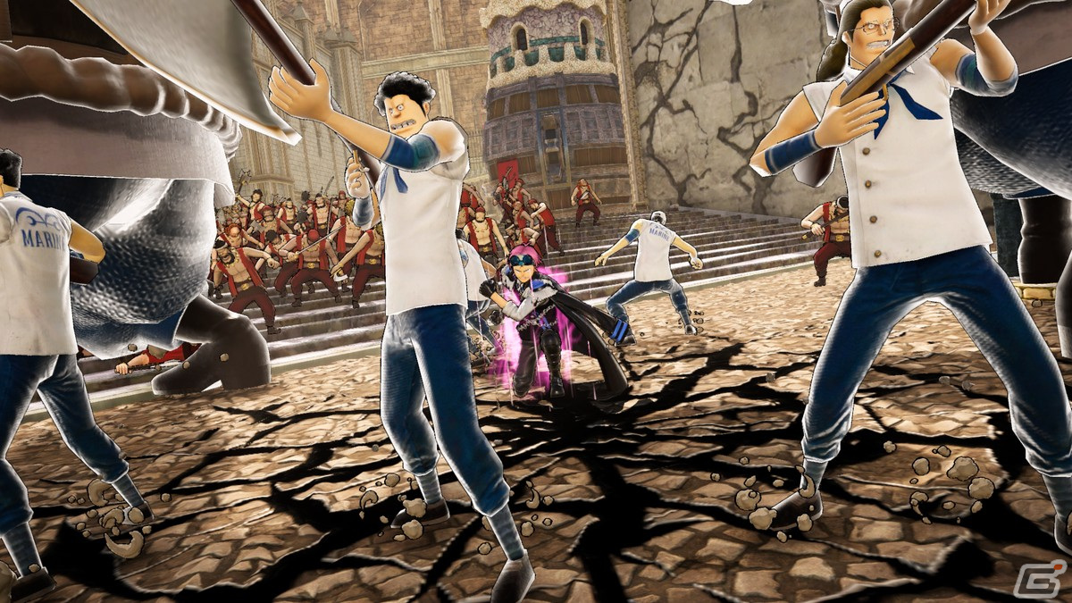 「ONE PIECE 海賊無双4」1月11日配信の追加DLC第5弾で「ONE PIECE FILM RED」仕様のシャンクスとコビーが参戦！の画像