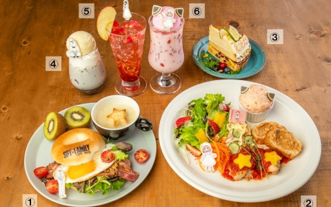 カプコンカフェ「劇場版 SPY×FAMILY CODE: White」コラボのメニューが公開！ロイドが作ってくれる朝食をイメージしたセットも