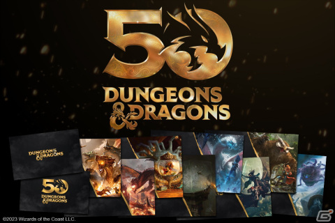 TRPG「ダンジョンズ＆ドラゴンズ」生誕50周年＆辰（ドラゴン）年の2024年に向けて記念壁紙やチョモラン氏デザインのキャラシートなどが公開！の画像2