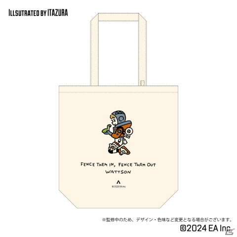 「Apex Legends」デフォルメトートバッグやアクリルスタンドなど新グッズ5種が2024年4月上旬より順次発売！の画像2