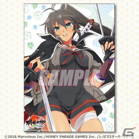 アニメ「閃乱カグラ」放送10周年を記念してくじ引き堂に登場！S賞は