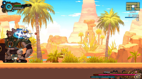 探索×2Dスクロール×弾幕シューティング！探索や謎解きにシンプルかつ爽快なアクションなどが合わさった「TEVI」をレビューの画像14