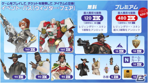 「オーバーウォッチ 2」に冬の祭典「ウィンター・ワンダーランド」の季節が到来！冬限定のゲームモードや新たなスキンもの画像5