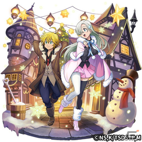 「逆転オセロニア」で「七つの大罪」とのコラボ第三弾が12月22日に開催！ログインで［うさぎな看板娘］エリザベス（A＋）がもらえるの画像5
