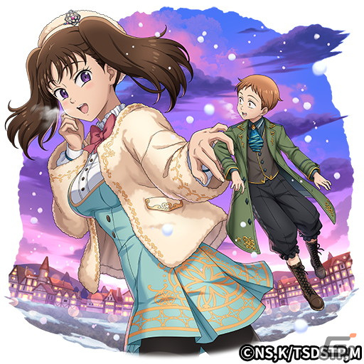「逆転オセロニア」で「七つの大罪」とのコラボ第三弾が12月22日に開催！ログインで［うさぎな看板娘］エリザベス（A＋）がもらえるの画像