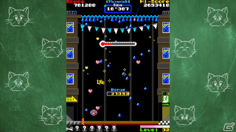 「Raindrop Sprinters」のSteam版が配信！隠し要素を見つけてハイスコアを目指す固定画面のアクションゲームの画像