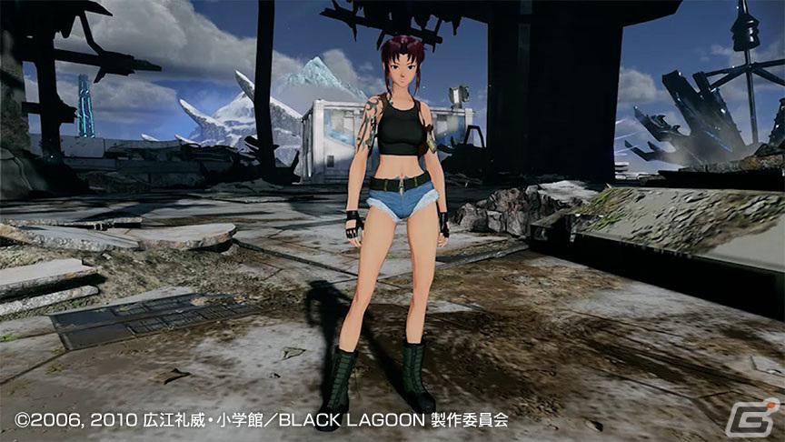 「PSO2 ニュージェネシス」とアニメ「ブラックラグーン」のコラボが開催！レヴィやロベルタたちになりきれるアバターアイテムが登場の画像4