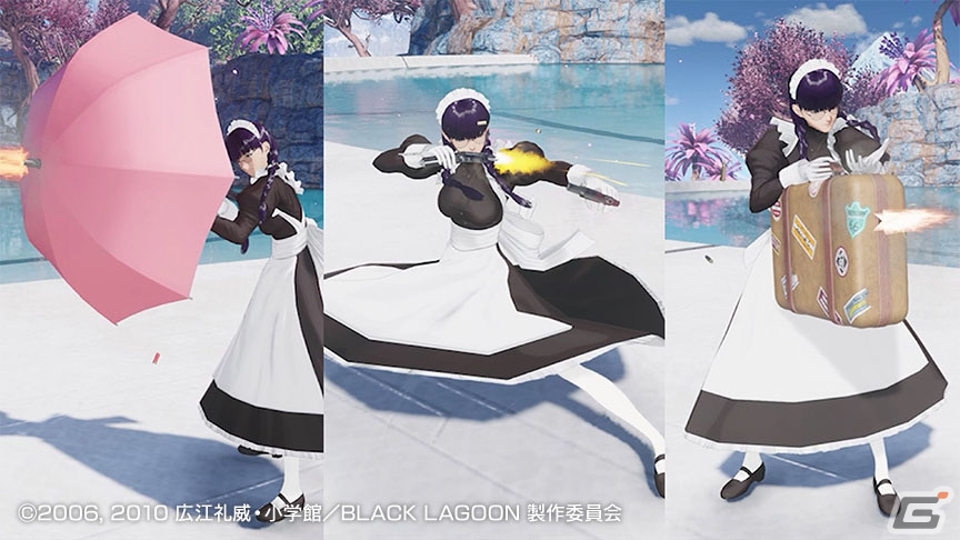 「PSO2 ニュージェネシス」とアニメ「ブラックラグーン」のコラボが開催！レヴィやロベルタたちになりきれるアバターアイテムが登場の画像7
