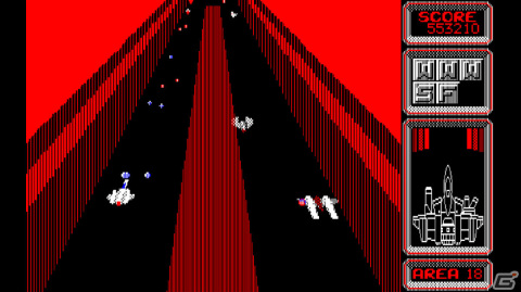 「EGGコンソール シルフィード PC-8801mkIISR」がSwitchで配信！戦闘機シルフィードを駆り反乱軍を鎮圧するSTGの画像