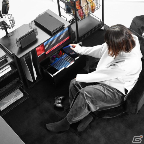 Bauhutteから配線ボックス付きゲーム機収納キャビネットが発売！隠しケーブルボックス搭載で面倒な配線整理も簡単解決の画像2