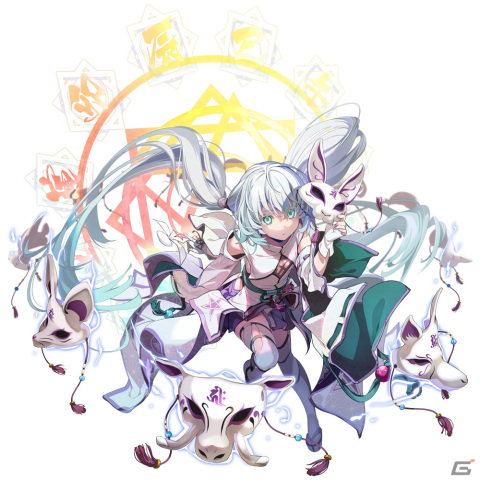 「鬼斬」に新キャラクター・安倍晴明（CV：石見舞菜香）が1月1日に登場！晴明が活躍するストーリーイベント「求め宙舞う陰陽の翅」が開幕の画像1