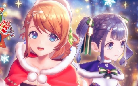 「レスレリ」サンタ衣装のレスナとパトリツィアが登場！クリスマスイベント「星降る夜の贈りもの」が開催