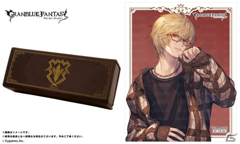 「グラブル」コラボ眼鏡にアルベール、ユリウスモデルが登場！描き下ろしイラストの眼鏡拭きも付属の画像5