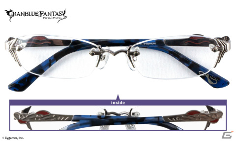 「グラブル」コラボ眼鏡にアルベール、ユリウスモデルが登場！描き下ろしイラストの眼鏡拭きも付属の画像7