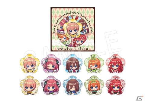 TVスペシャルアニメ「五等分の花嫁∽」のコラボカフェが渋谷で1月12日より開催！ウェイトレス姿の五つ子たちの新作グッズが登場の画像10
